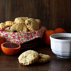 Dried Cherry and Orange Scones