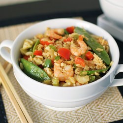 Shrimp and Vegetable Fried Rice