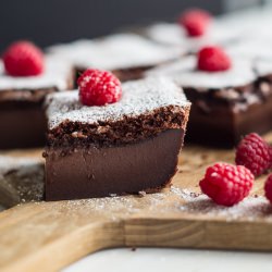 Chocolate Magic Custard Cake