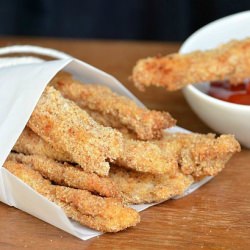 Homemade Parmesan Chicken Fries