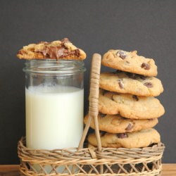 Brown Butter Cookies with Nutella