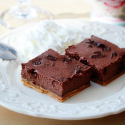 Chocolate Cheesecake Squares