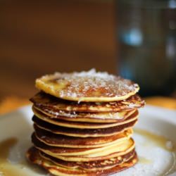 Gluten Free Piña Colada Pancakes