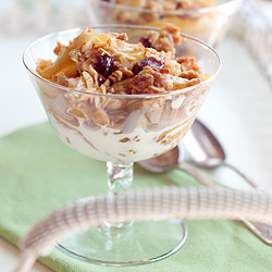 Apple Cranberry Crumble