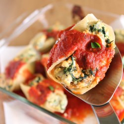 Tofu “Ricotta” Stuffed Shells