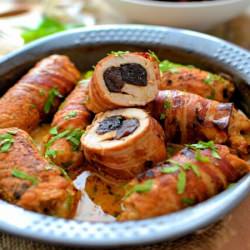 Rolled Pork with Prunes