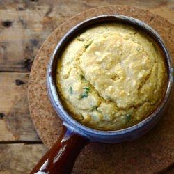 Vegan Basil Cornbread