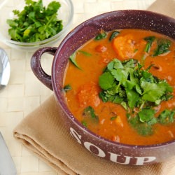 Sweet & Spicy Sweet Potato Soup