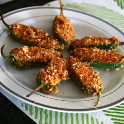 Skinny Baked Jalapeno Poppers