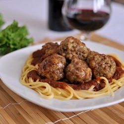 Oven-Roasted Mini Beef Meatballs