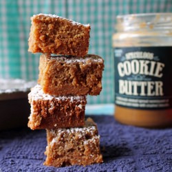 Gooey Cookie Butter Bars
