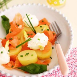 Potato and Salmon Salad