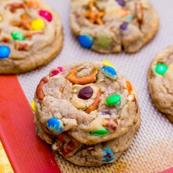Brown Butter M&M Cookies