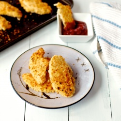 Baked Chicken Tenders with Panko