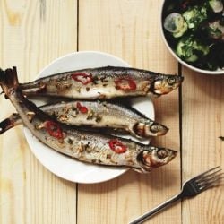 Really Quick Hot Roasted Fish