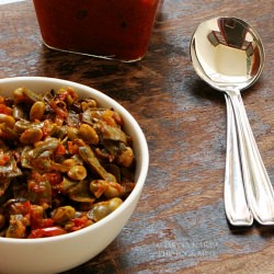 Sem ki Phalli – Tamatar ki Sabzi