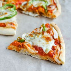 Homemade Vegetable Pizza