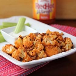 Roasted Buffalo Cauliflower