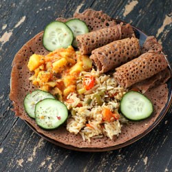 Injera Ethiopian Flatbread