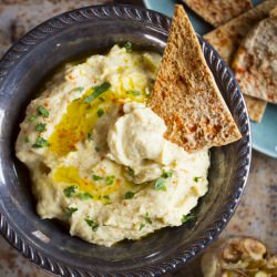 Roasted Garlic Hummus