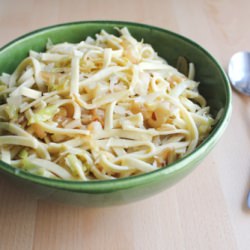 Haluski: Cabbage and Noodles
