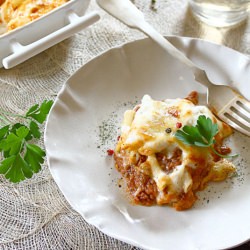 Pastitsio with Vegetables