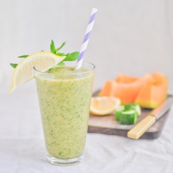 Summer Cucumber & Melon Green Juice