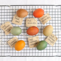 6 Food-based Easter Egg Dyes