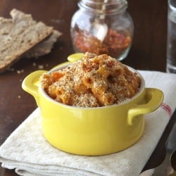 Whole Wheat Pumpkin Mac & Cheese