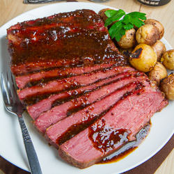 Guinness Glazed Corned Beef