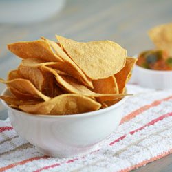 Baked Corn Tortilla Chips