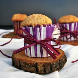 Spelt Muffins with Dried Fruit