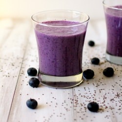 Blueberry Chia Blast Smoothie