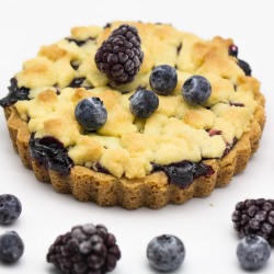 Blueberry-Blackberry-Lime Tart