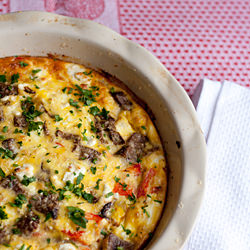 Steak Quiche