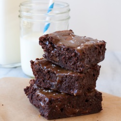 Salted Caramel Brownies