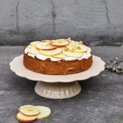 Apple and Chickpea Spice Cake