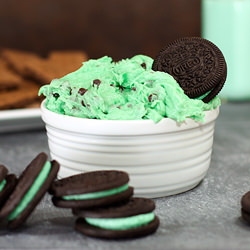 Mint Choc Chip Cookie Dough Dip