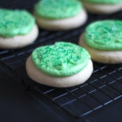 Big Soft Frosted Sugar Cookies