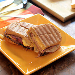 Panini with Faux Velveeta Cheese