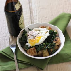 Guinness Braised Kale