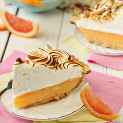Grapefruit Meringue Pie