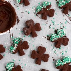 Salted Caramel Chocolate Shamrocks