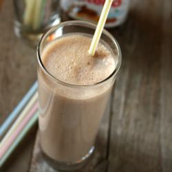 Nutella Banana Oat Smoothie