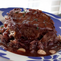 Pork Roast w/ Braised Red Cabbage