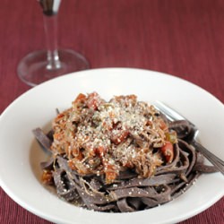 Duck Ragu with Syrah Fettuccini