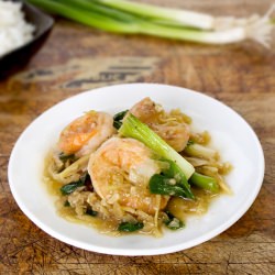 Ginger Shrimp Stir Fry