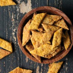 Butternut Rosemary Crackers