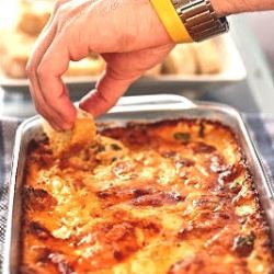 White Pizza Cheese Dip