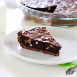 Ultimate Brownie Pie